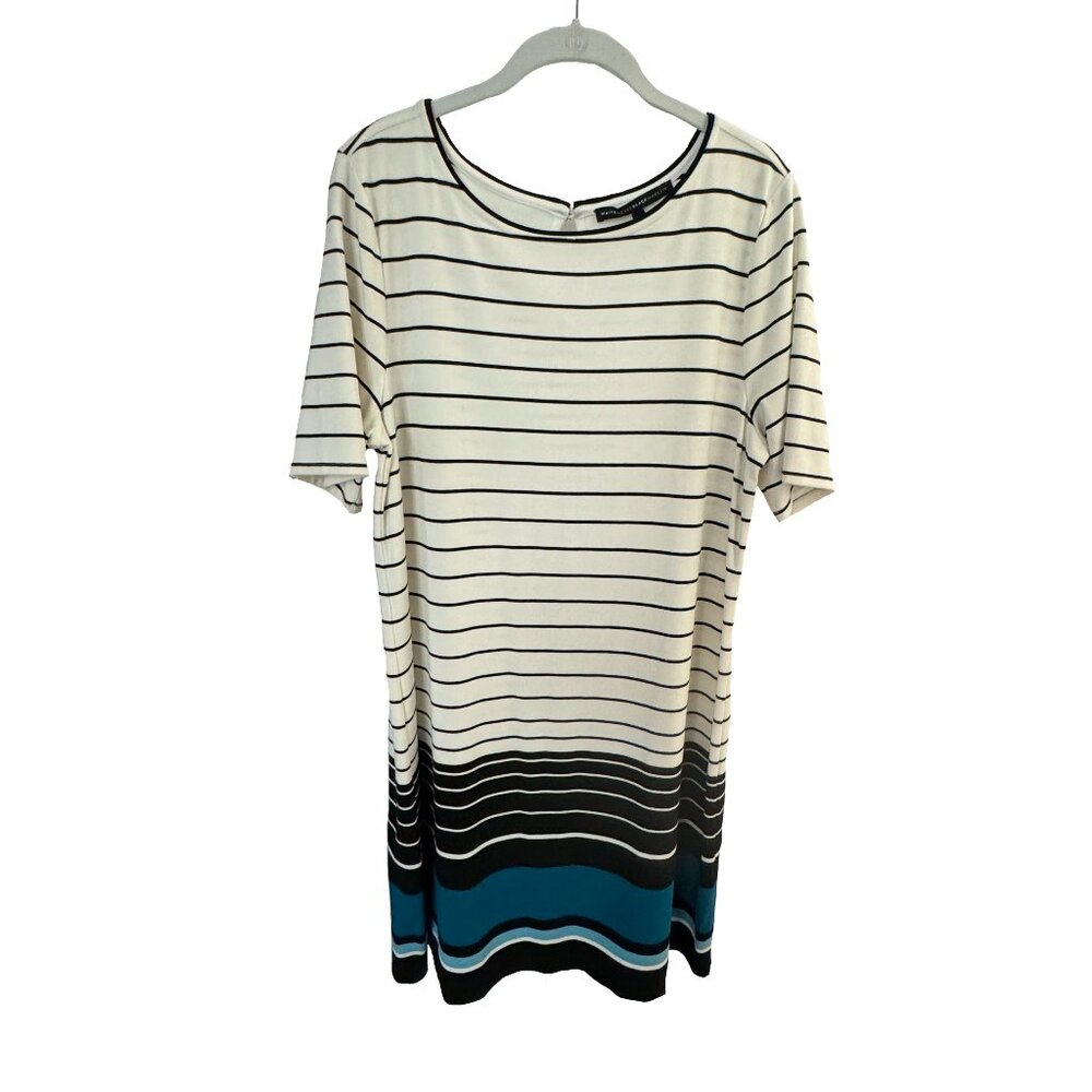 White House Black Market Short Sleeved Dress Size XL EUC